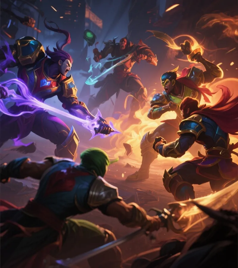 英雄联盟团战解析